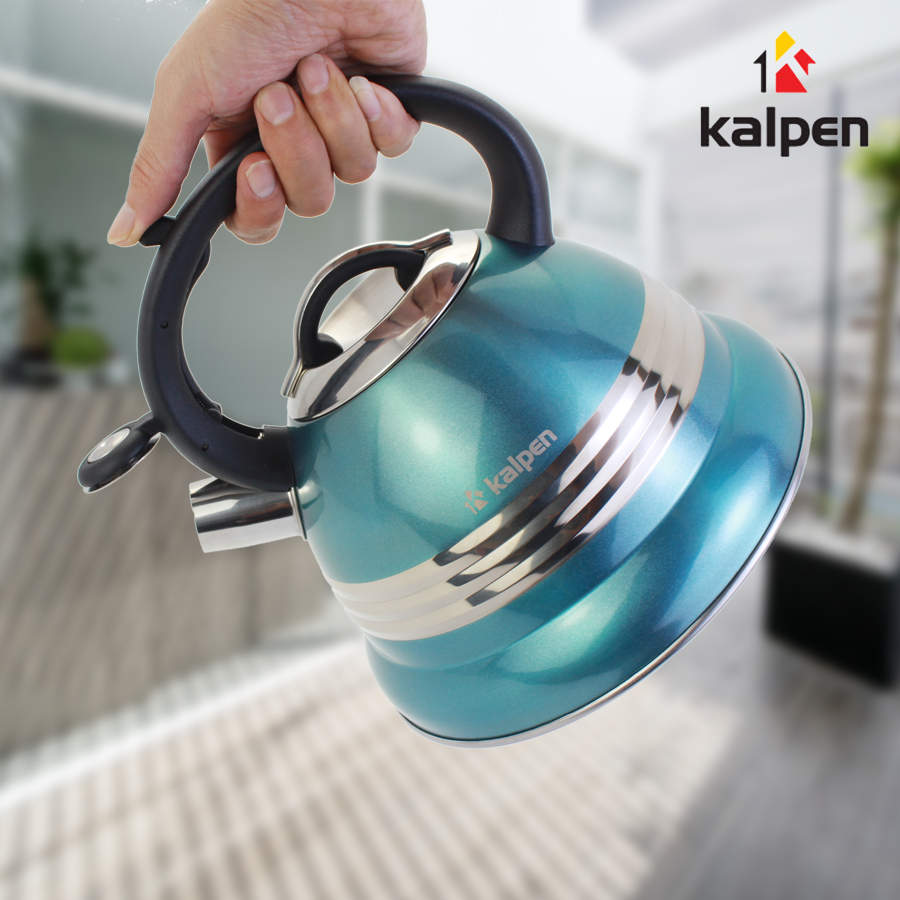 Ấm đun nước Inox 304 cao cấp Kalpen KK01 dung tích 3L dùng bếp từ