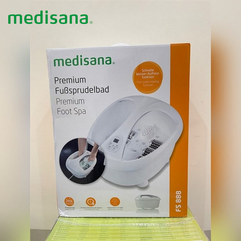 Bồn ngâm massage chân Medisana FS888 Premium Foot Spa hàng Đức