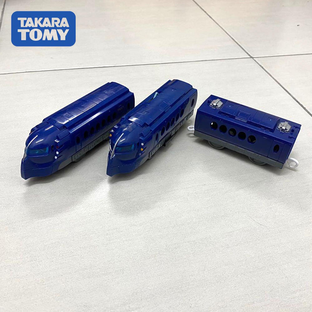 Mô hình tàu điện Takara Tomy ES-09 Nankai Rapi:t chạy pin loại to