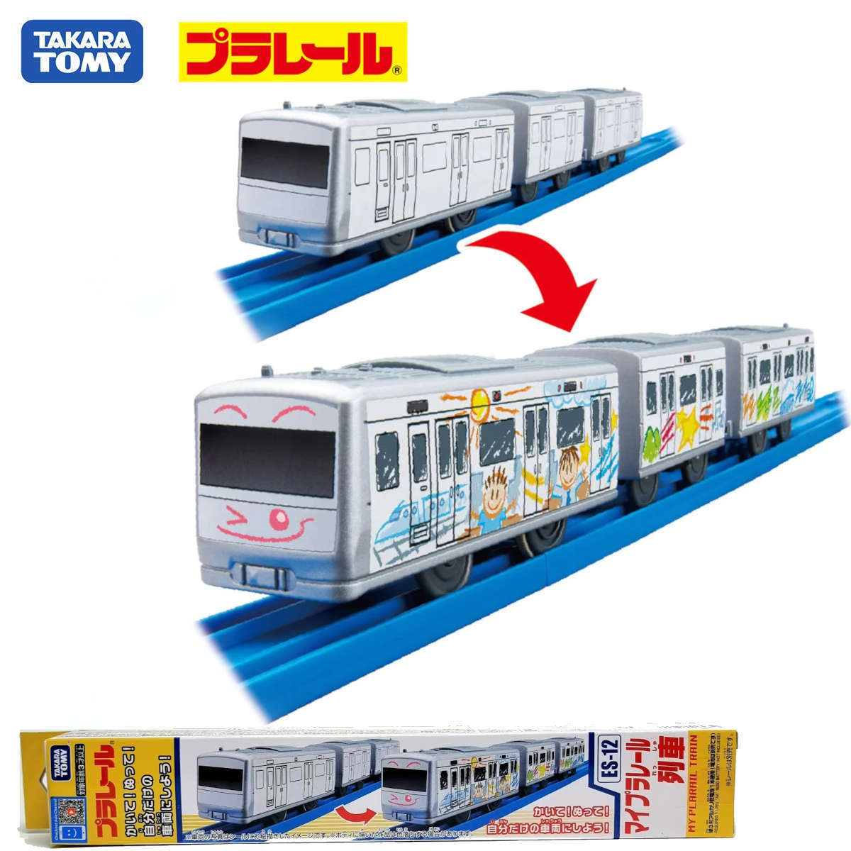 Mô hình tàu điện Takara Tomy ES-12 My Plarail Train