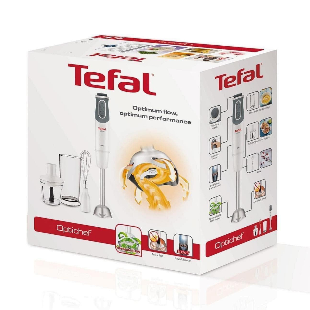 Máy xay sinh tố cầm tay Tefal Optichef HB643138 công suất 800W, bảo hành 2 năm