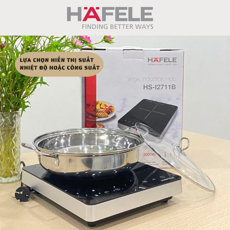 Bếp từ đơn Hafele HSI-21FW công suất 2000W