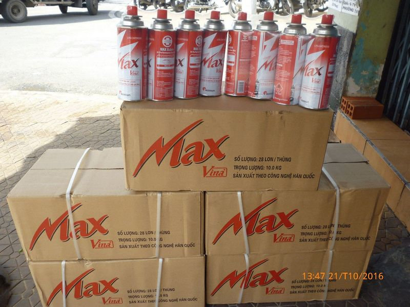 Bình gas mini Maxsun Vina 520ml