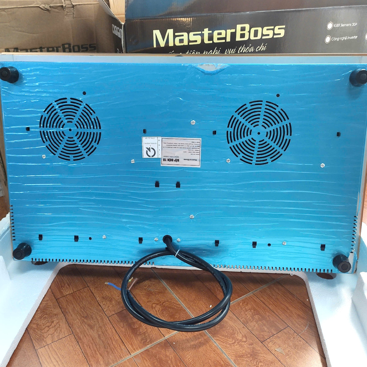 Bếp từ đôi MasterBoss MB-S600 công suất 4800W