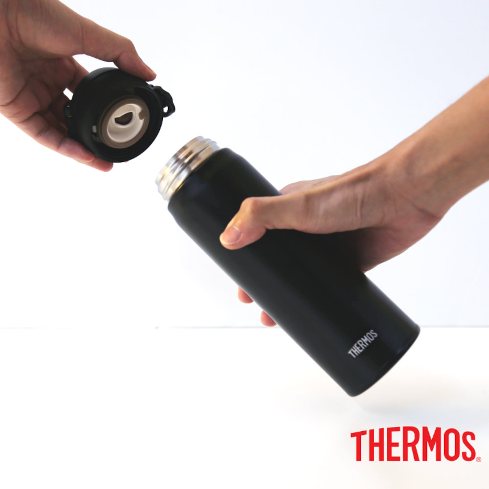 Bình giữ nhiệt nút bấm Thermos Nhật Bản dung tích 500ml, sản xuất Malaysia