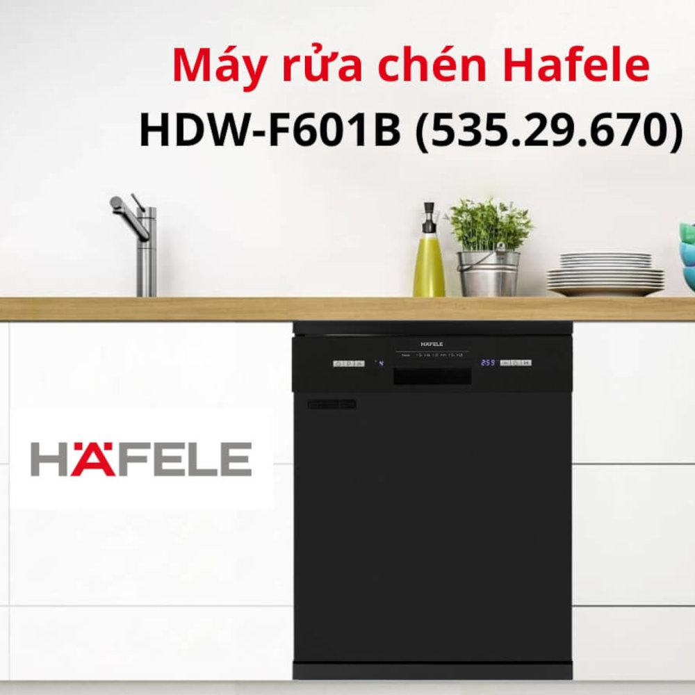 Máy rửa chén bát độc lập Hafele HDW-F601B (535.29.670)