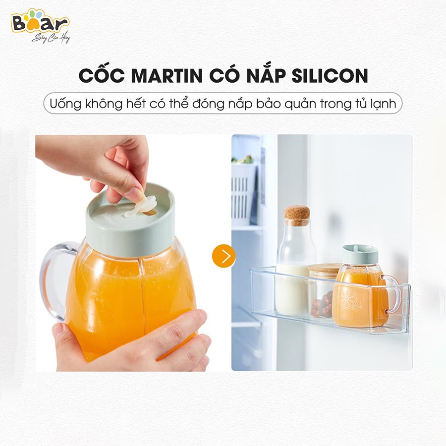 Máy xay sinh tố hoa quả cầm tay Bear LLJ-D04A1