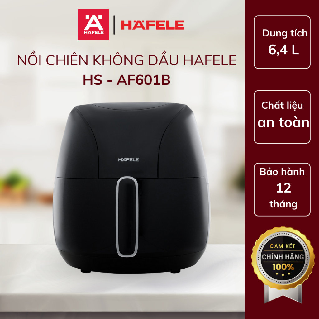 Nồi chiên không dầu Hafele HS-AF601B dung tích 6.4L