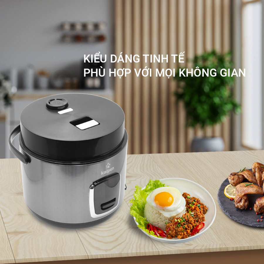 Nồi cơm điện cao cấp Kalpen R7 dung tích 1.8L hàng Đức