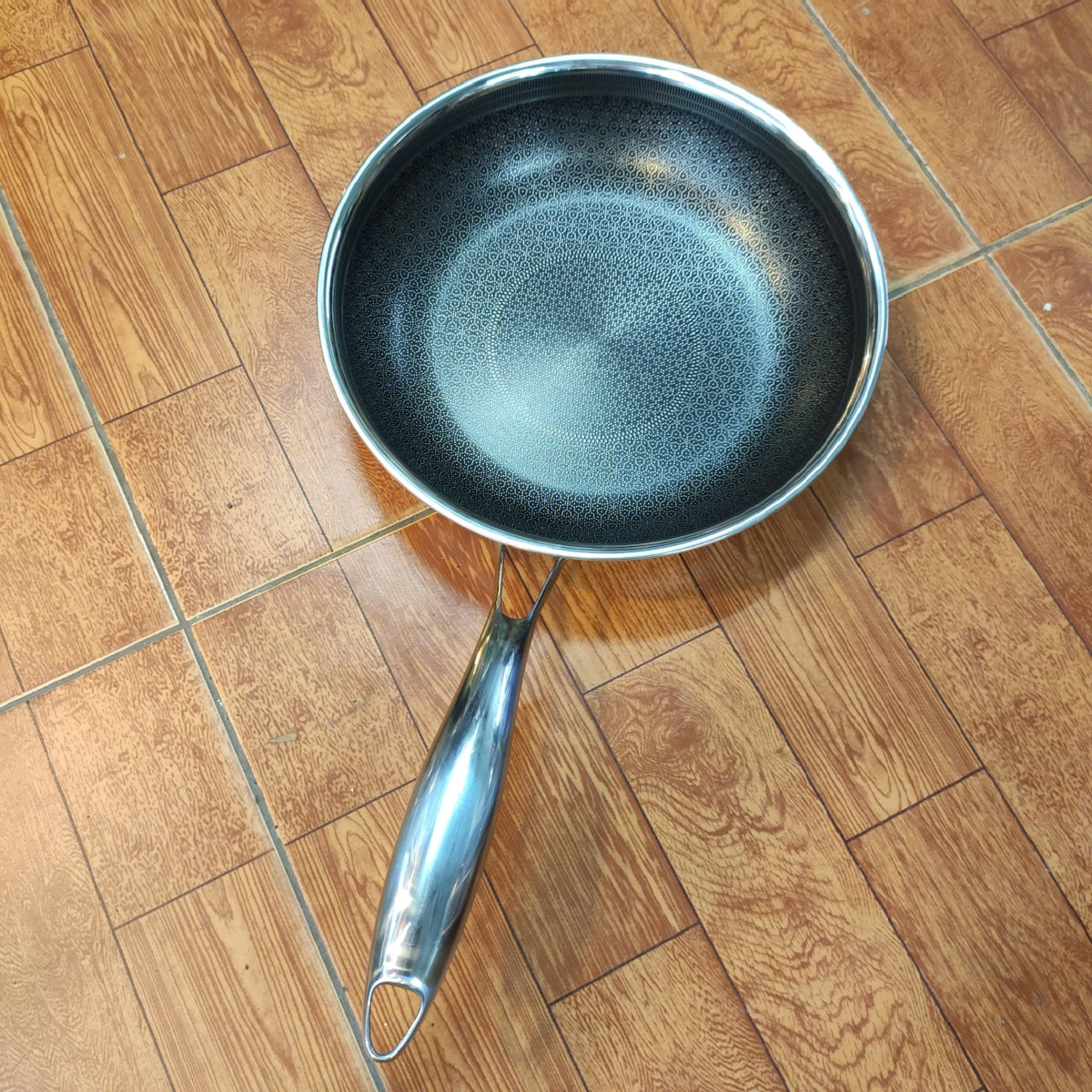 Chảo Inox 304 đúc liền chống dính Blackcube Kimscook Make Up 22cm