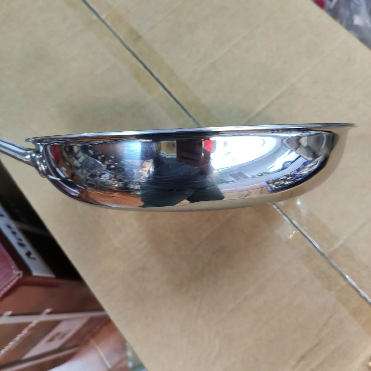 Chảo Inox 304 đúc liền chống dính Blackcube Kimscook Make Up 22cm