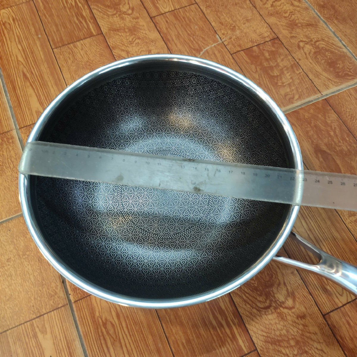 Chảo Inox 304 đúc liền chống dính Blackcube Kimscook Make Up 22cm