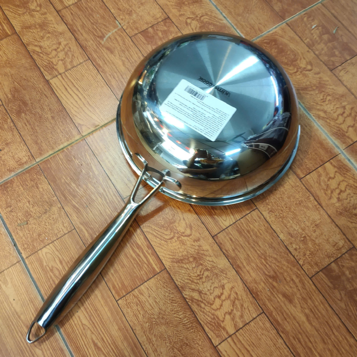 Chảo Inox 304 đúc liền chống dính Blackcube Kimscook Make Up 22cm