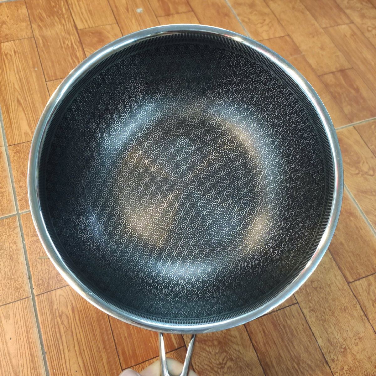 Chảo Inox 304 đúc liền chống dính Blackcube Kimscook Make Up 22cm