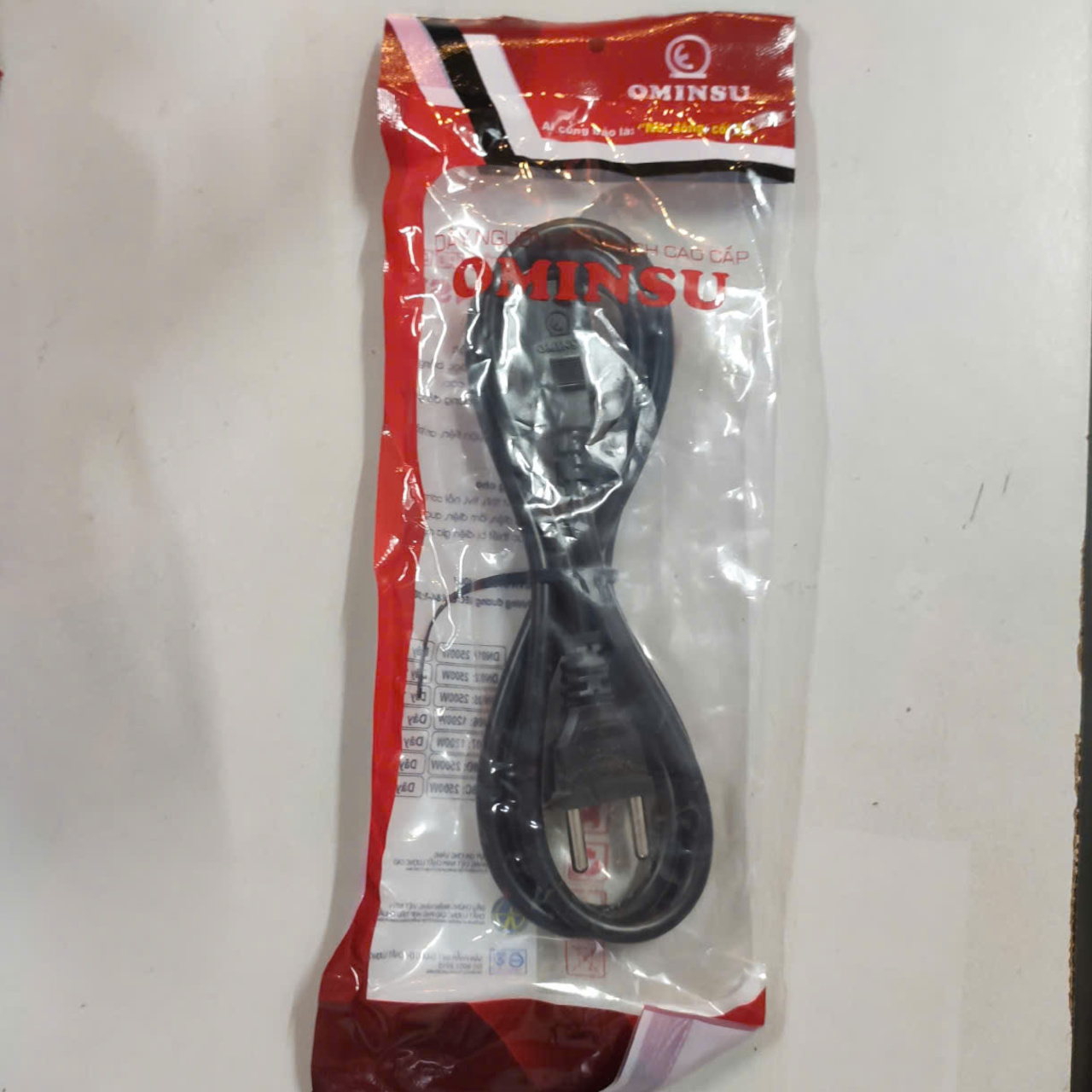 Dây nguồn liền phích cao cấp OMINSU 2500W dài 1.5m