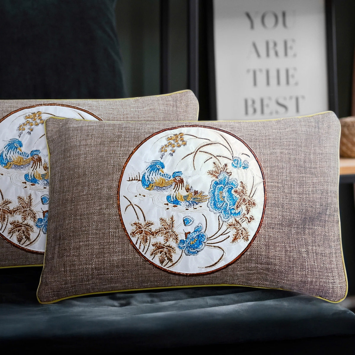 Gối thảo dược ngải cứu cắm điện Seka SK750 massage thư giãn