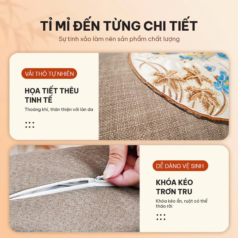 Gối thảo dược ngải cứu cắm điện Seka SK750 massage thư giãn