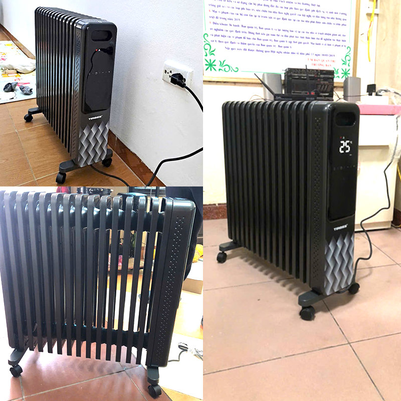 Máy sưởi dầu 15 thanh Tiross TS9222