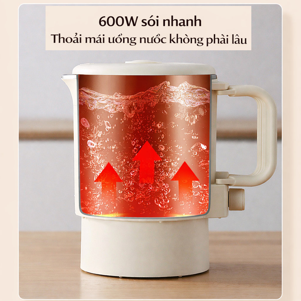 Nồi nấu điện mini đa năng Besky Kettle KN-1008