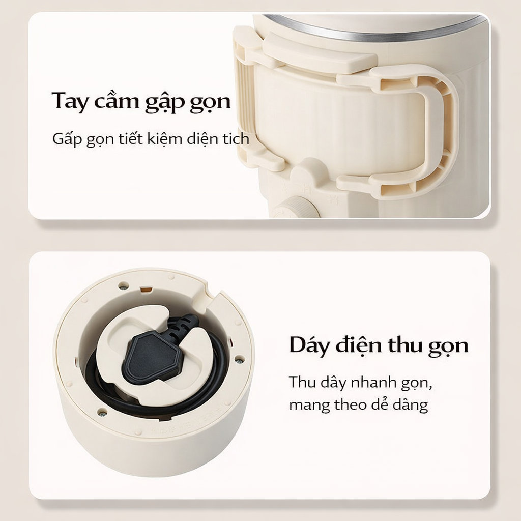 Nồi nấu điện mini đa năng Besky Kettle KN-1008