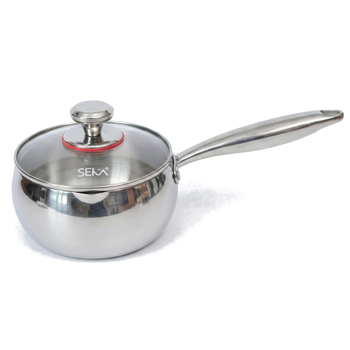 Quánh inox 304 đúc liền khối Seka 14cm