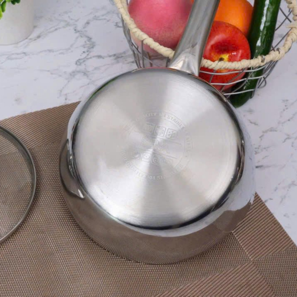 Quánh inox 304 đúc liền khối Seka 14cm