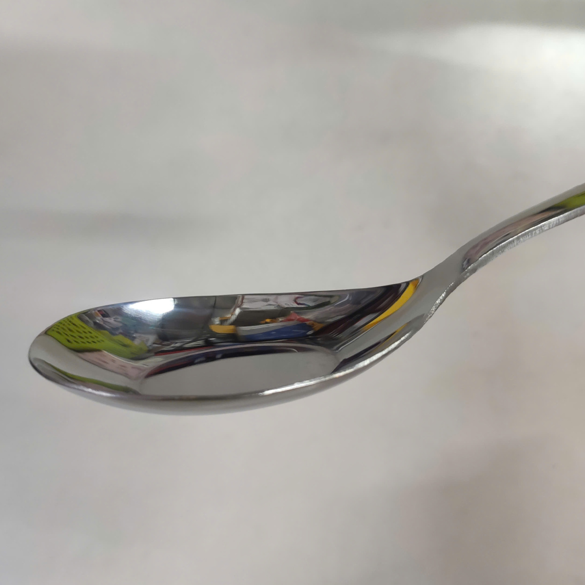 Thìa phở inox cao cấp S60613 dài 16.5x4.6cm đáy phẳng