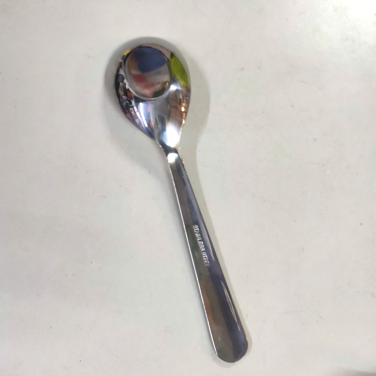 Thìa phở Stanless Steel D001 dài 18cmx4,5cm đáy phẳng