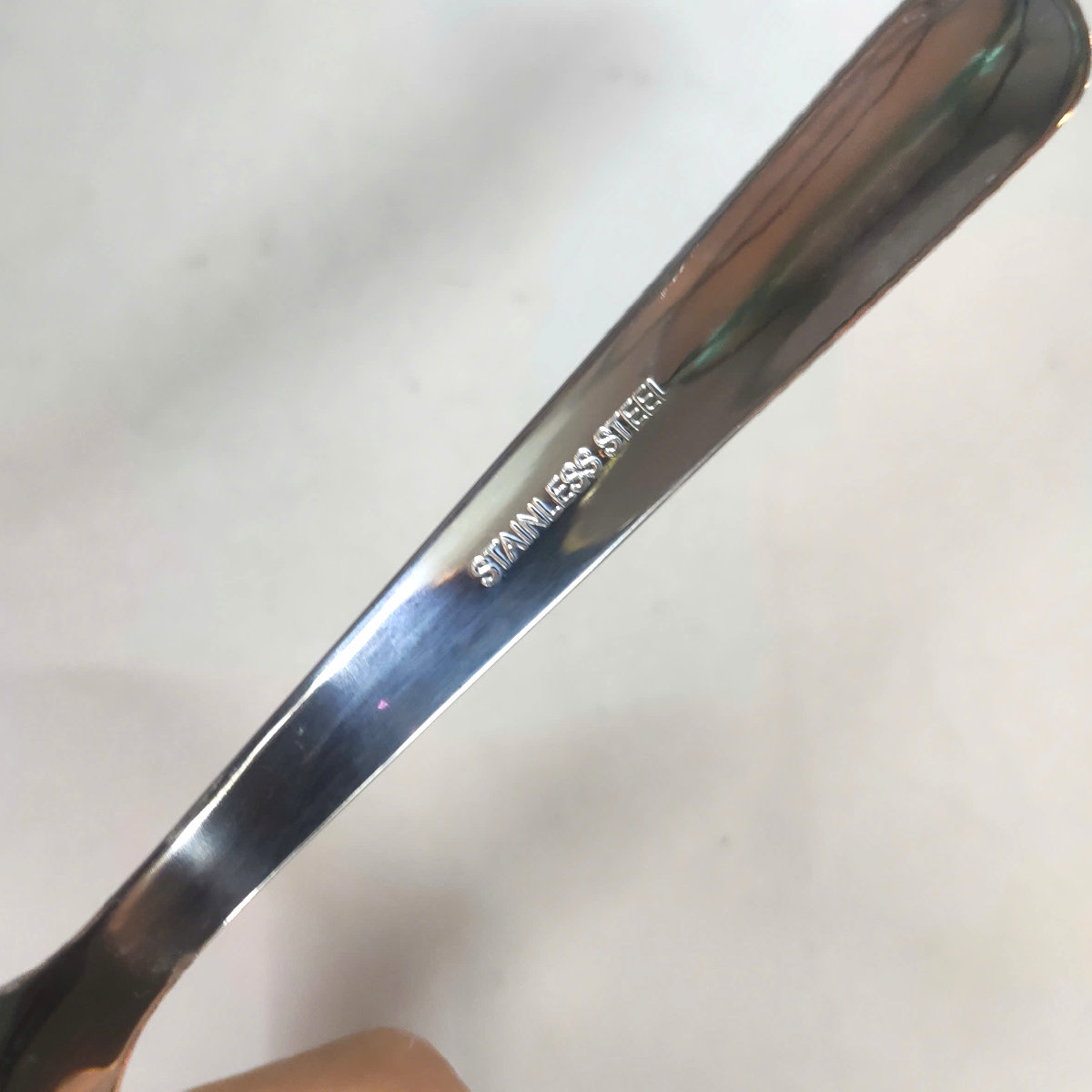 Thìa phở Stanless Steel D001 dài 18cmx4,5cm đáy phẳng