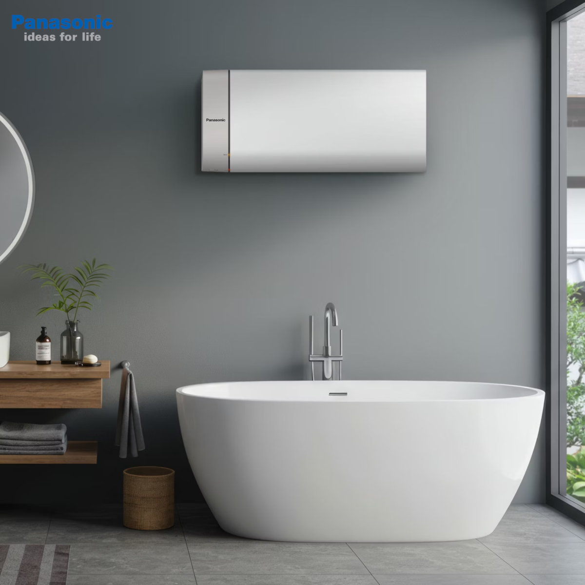 Bình nóng lạnh Panasonic 30L DH-30HBM