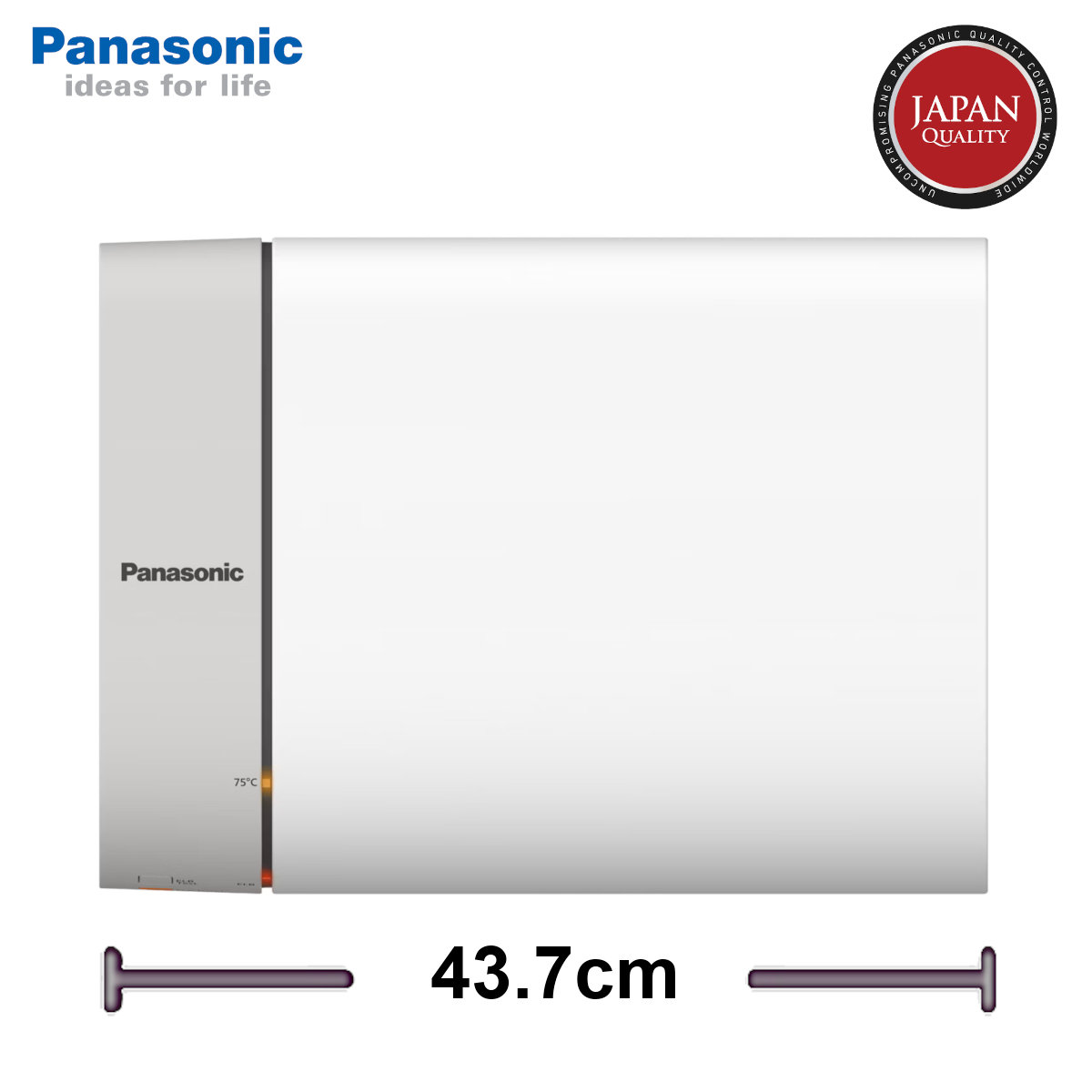 Bình nóng lạnh 15L Panasonic DH-15HBM 2500W, sản xuất Malaysia
