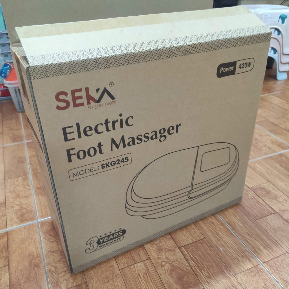 Bồn ngâm massage chân tự động SEKA SKG245