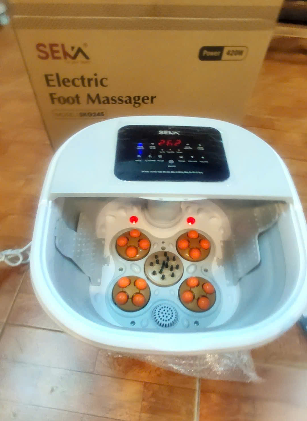 Bồn ngâm massage chân tự động SEKA SKG245