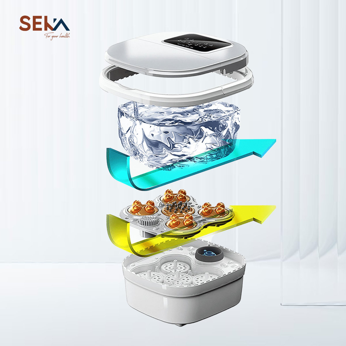 Bồn ngâm massage chân tự động SEKA SKG245