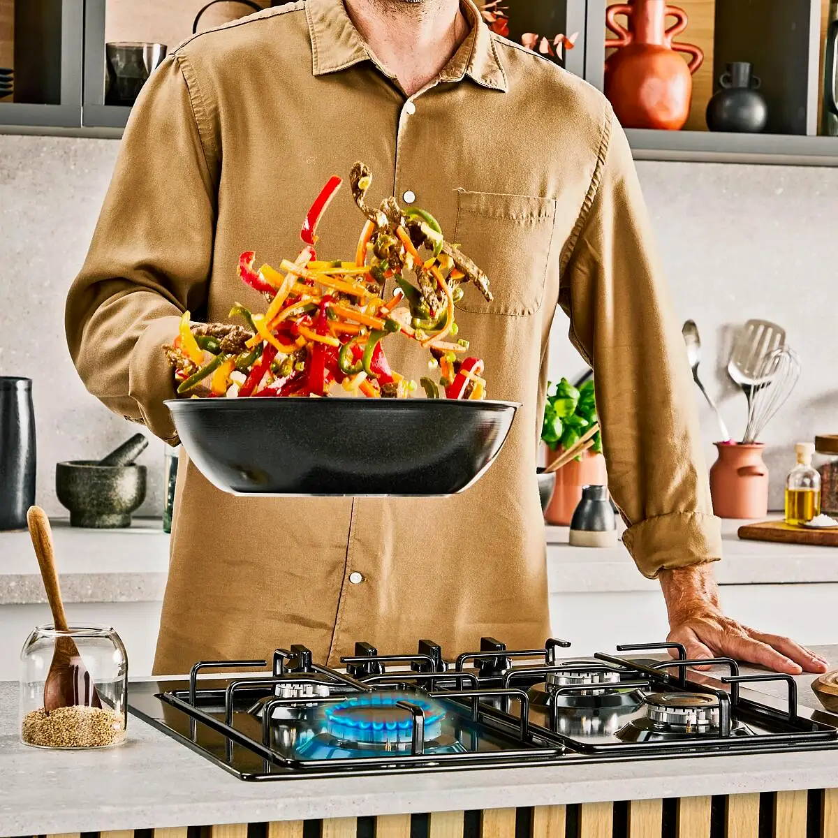 Chảo sâu lòng chống dính 28cm Tefal Excellence+ Ceramic G2151902