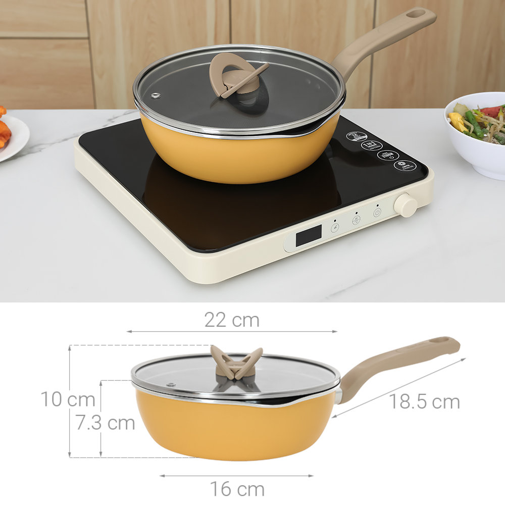 Chảo sâu lòng chống dính có nắp Tefal One Pick Pot Pan G1802524