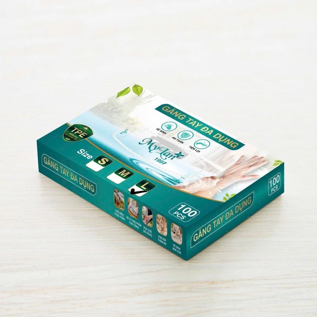 Găng tay đa dụng Mylan-Size L
