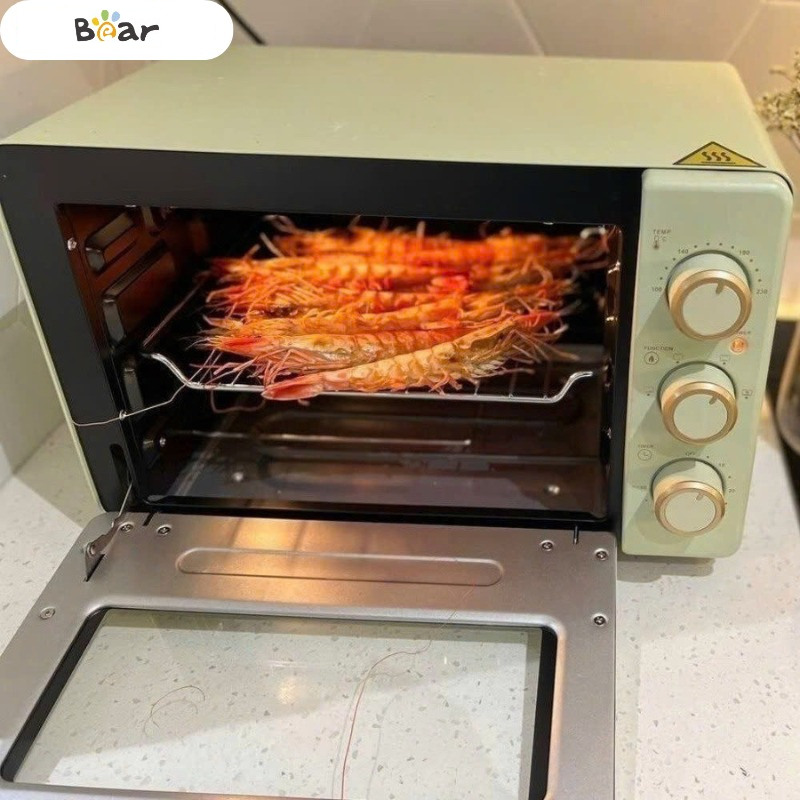 Lò hấp nướng đối lưu 18L đa năng Bear DKX-C20R5