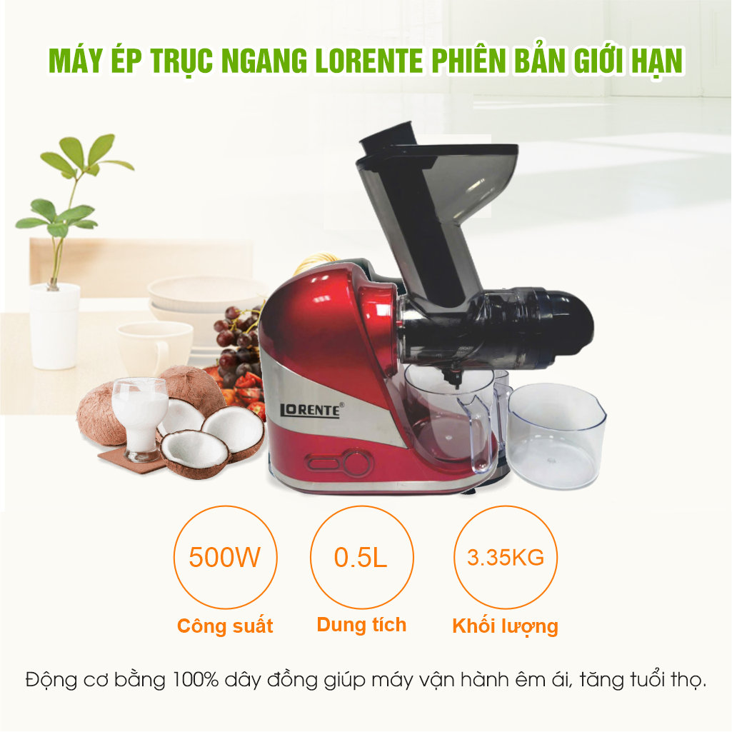Máy ép rau má Lorente LT-2099 công suất 450W