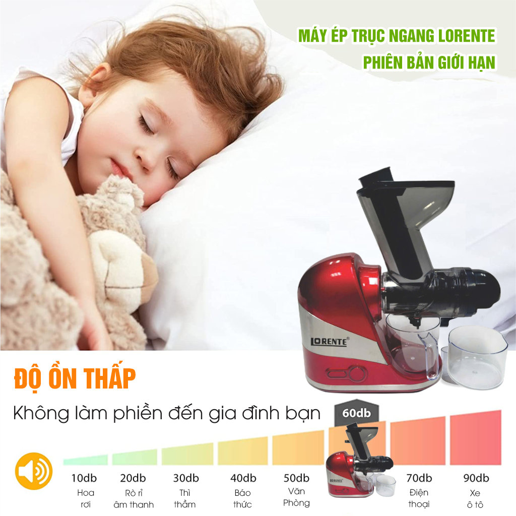 Máy ép rau má Lorente LT-2099 công suất 450W
