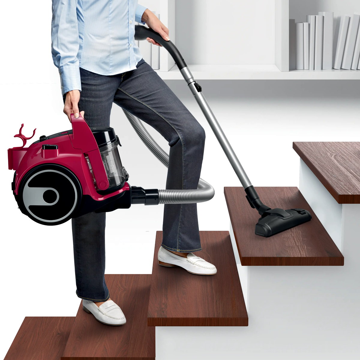 Máy hút bụi dạng hộp có dây Bosch BGC05AAA2 công suất hút 10000 Pa