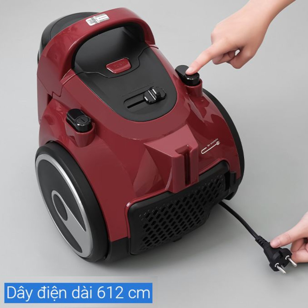 Máy hút bụi dạng hộp có dây Bosch BGC05AAA2 công suất hút 10000 Pa