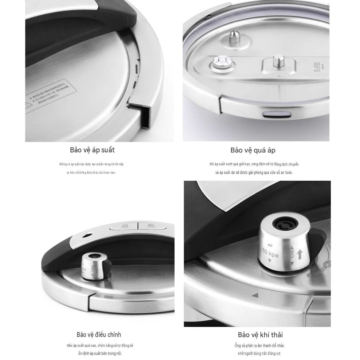 Nồi áp suất Inox 304 Fivestar Plus NutriPro Cooker 7L