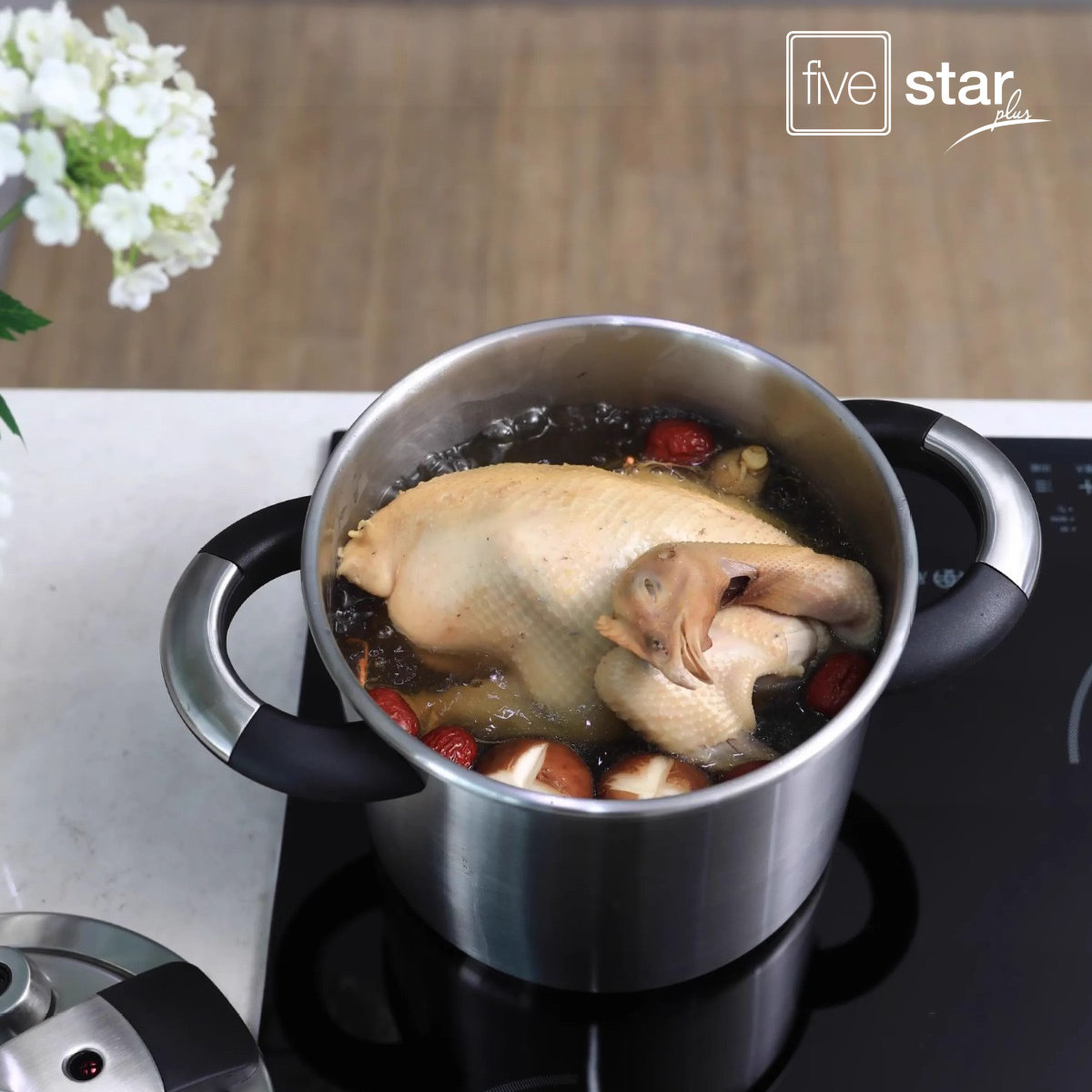 Nồi áp suất Inox 304 Fivestar Plus NutriPro Cooker 7L