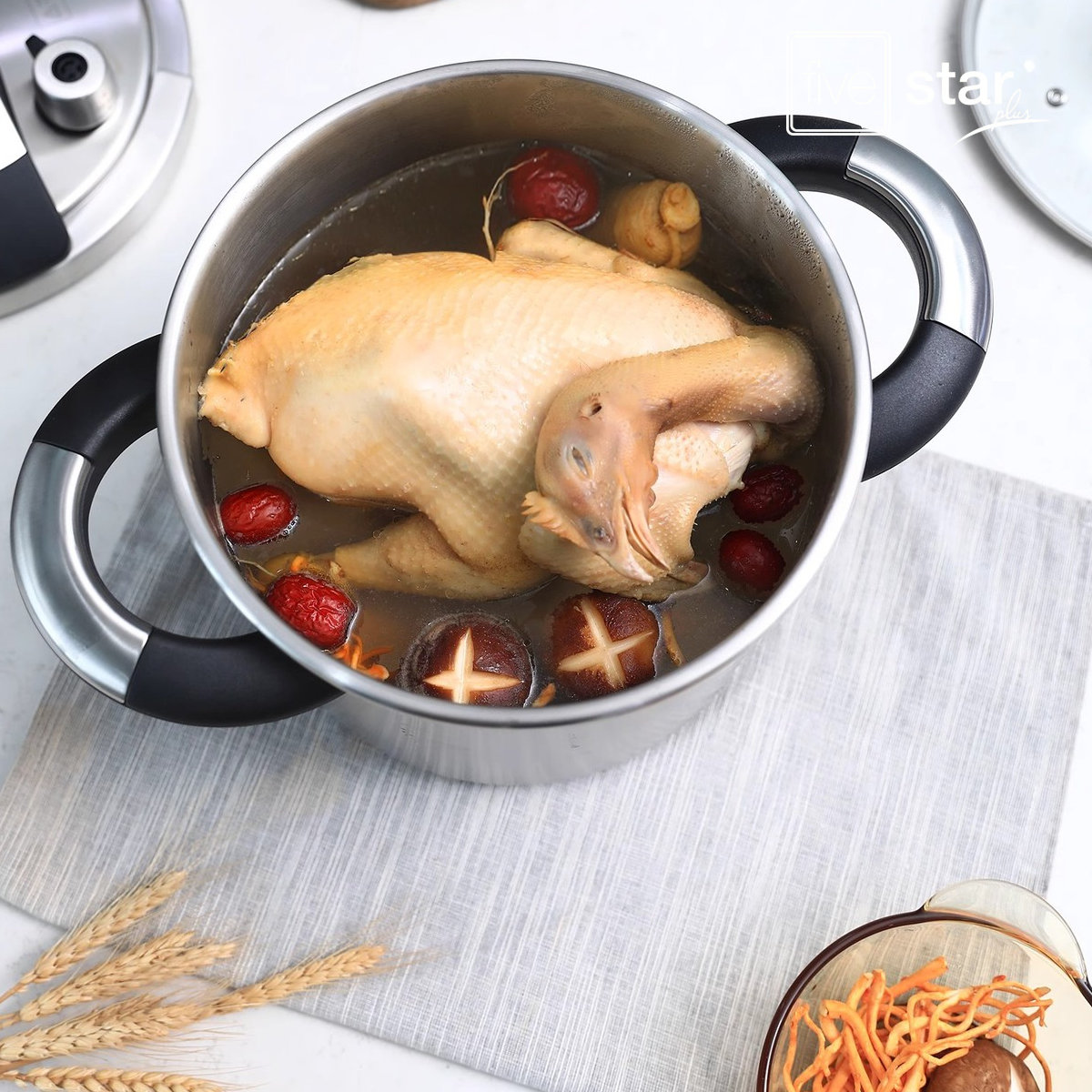 Nồi áp suất Inox 304 Fivestar Plus NutriPro Cooker 7L