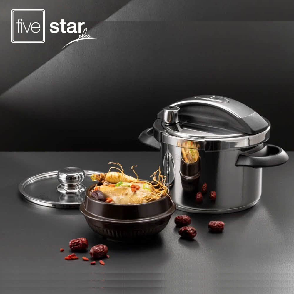 Nồi áp suất 6L Inox 304 NutriPro Cooker Fivestar Plus