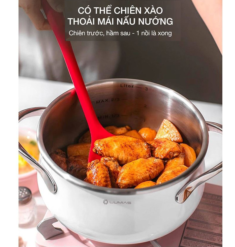 Nồi áp suất cơ Inox 304 Lumias dung tích 3L LPC-068