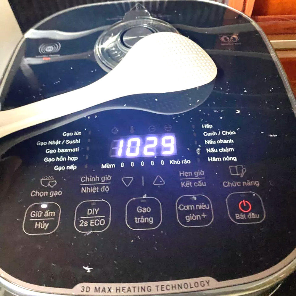 Nồi cơm điện cao tần 1.8L Tefal Rice Master 3D Max RK819868