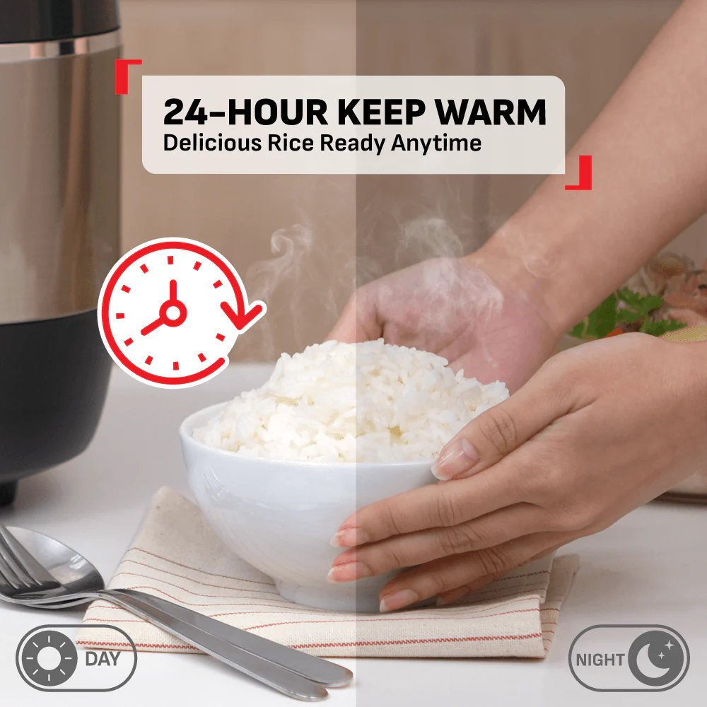 Nồi cơm điện cao tần 1.8L Tefal Rice Master 3D Max RK819868