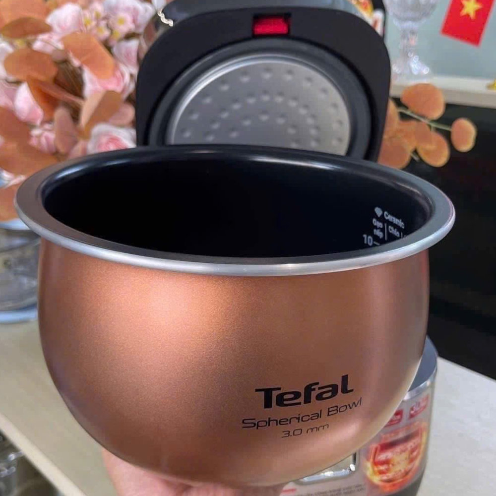 Nồi cơm điện cao tần 1.8L Tefal Rice Master 3D Max RK819868
